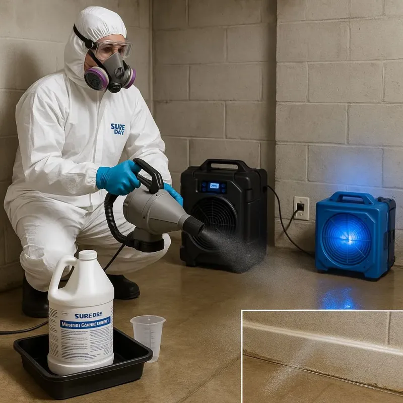 Sanitization and Odor Removal process in Robert Lee, TX