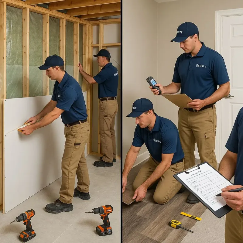 Repairs and Reconstruction process in Robert Lee, TX