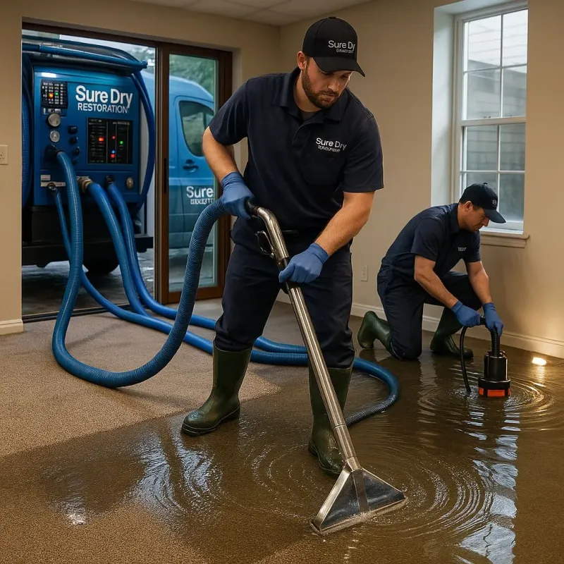 Water Extraction and Removal process in Robert Lee, TX